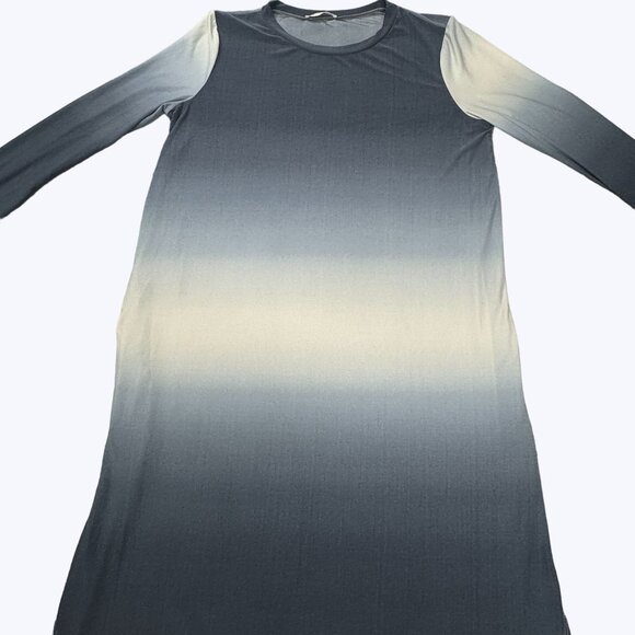 Viamor Dress Size Small Hi/Lo Long Sleeve‎ front pockets - Picture 3 of 14